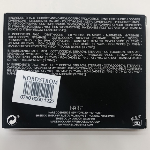 NWT NARS TAJ MAHAL Quad Eyeshadow - Picture 9 of 9
